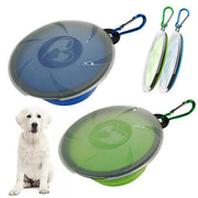 Foldable Silicone Pet Cat Dog Food Water Feeder