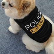 Police Suit Cosplay Dog T-Shirt - The Savvy Pets