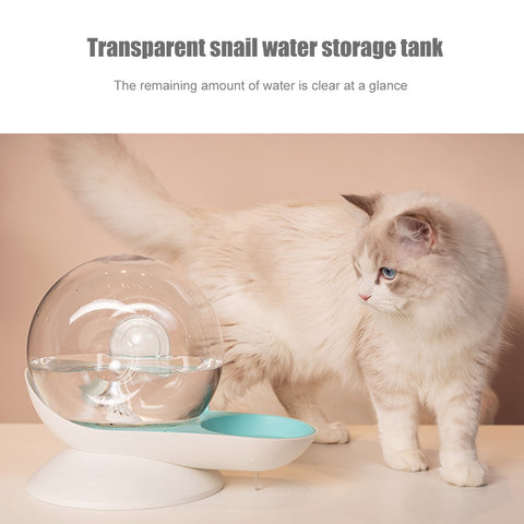 6pcs Snails Bubble Automatic Cat Water Bowl