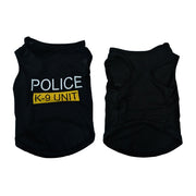 Police Suit Cosplay Dog T-Shirt - The Savvy Pets