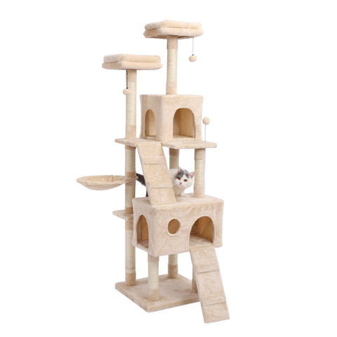 Multi-Level Cat Tree Condo - The Savvy Pets