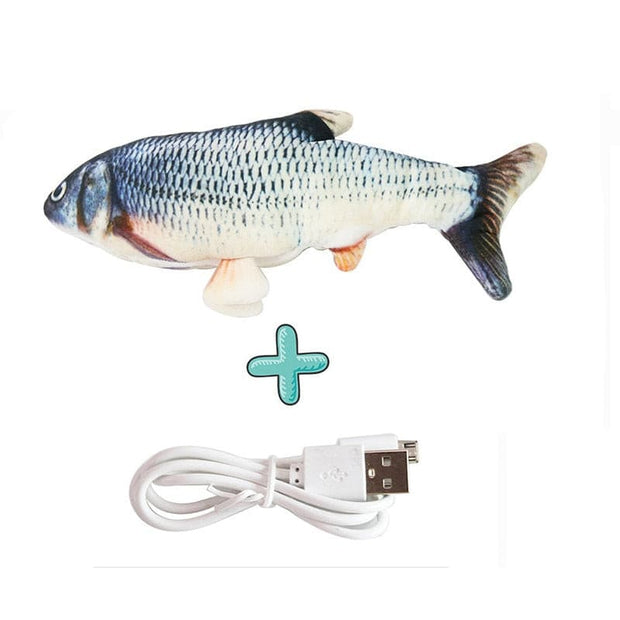 Fish Interactive Electric Cat Toy - The Savvy Pets