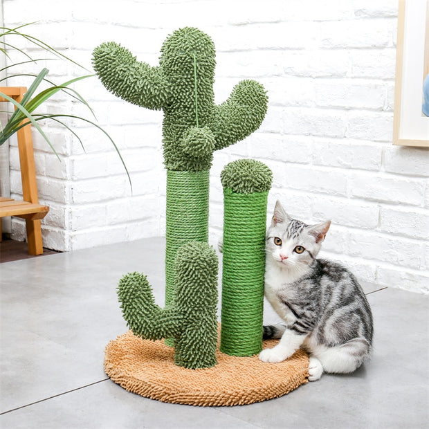 Pet Cat Cute Cactus Tree - The Savvy Pets