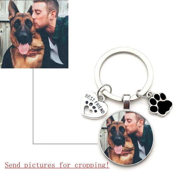 Custom Pet Photo Keychain - The Savvy Pets