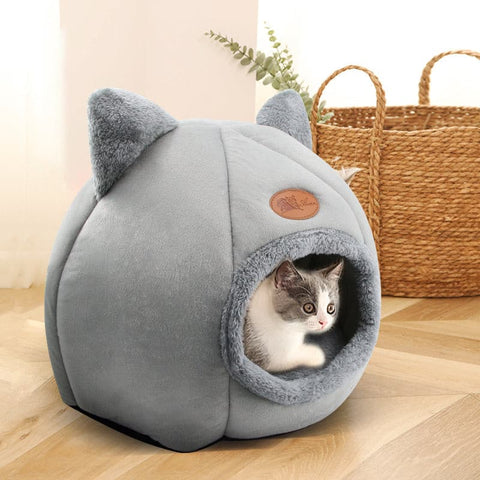 Winter Warm Comfort Cat Bed - The Savvy Pets