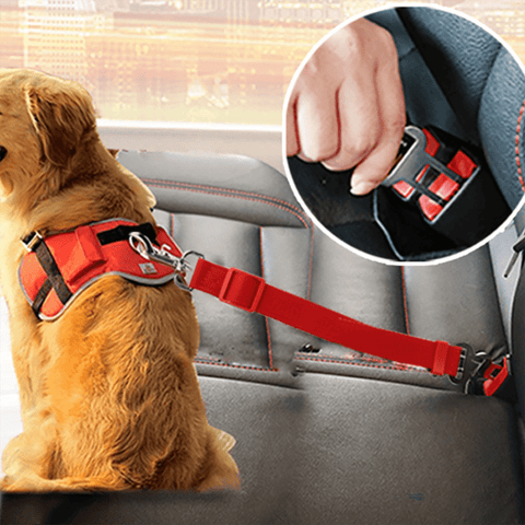 Adjustable Pet Car Safety Belt - The Savvy Pets