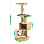 Luxury Cat Tree with Hanging Ball - The Savvy Pets