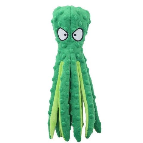 Dog Plush Octopus Toy - The Savvy Pets