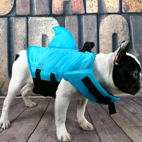 Summer Dog Life Vest Shark Jacket