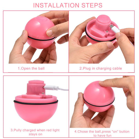 Smart Jumping Magic Roller Ball For Cat - The Savvy Pets