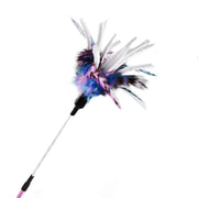 Feather Bird with Bell Cat Stick Toy - The Savvy Pets