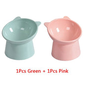 2Pcs/set Cat Water & Feeder Bowl - The Savvy Pets