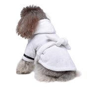 Pet Dog Towel Pajama With Hood