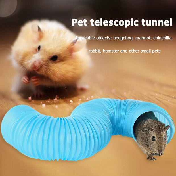 Hedgehogs Hamsters Tunnel Toy - The Savvy Pets