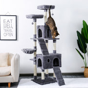 Multi-Level Cat Tree Condo - The Savvy Pets