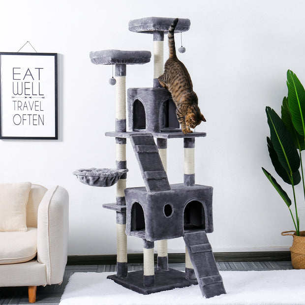 Multi-Level Cat Tree Condo - The Savvy Pets