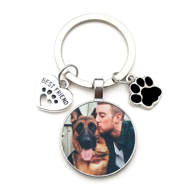 Custom Pet Photo Keychain - The Savvy Pets