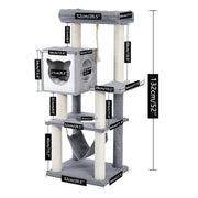 Multi-Level Cat Tree Condo - The Savvy Pets