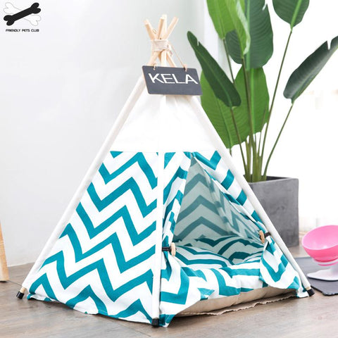 Pet Portable Tent House Bed