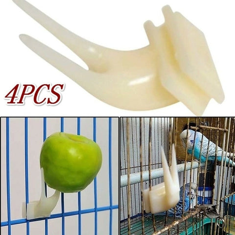 4Pcs Pet Plastic Food Holder