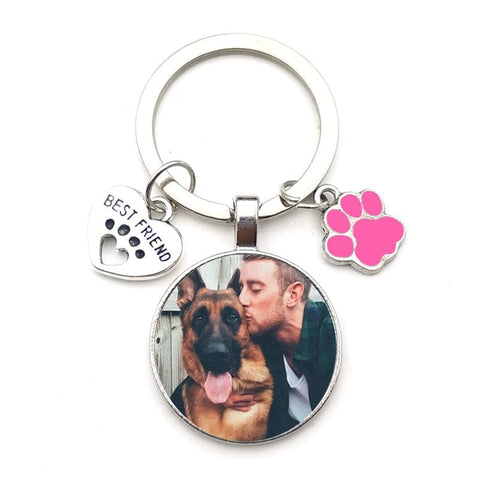 Custom Pet Photo Keychain - The Savvy Pets