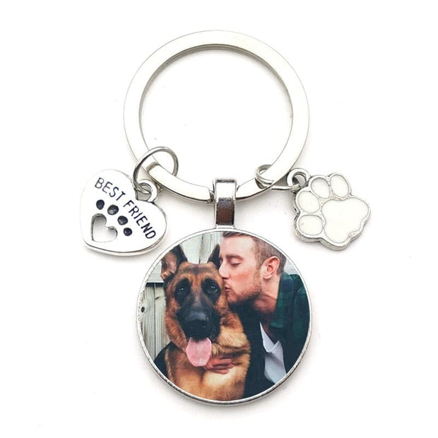 Custom Pet Photo Keychain - The Savvy Pets