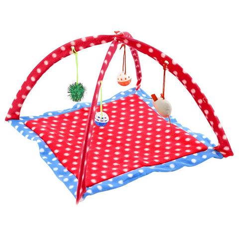 Portable Pet Cat Tent Toys Bed - The Savvy Pets