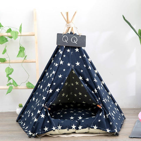 Pet Portable Tent House Bed