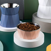 Stainless Steel Cat Pet Feeder Bowl - The Savvy Pets