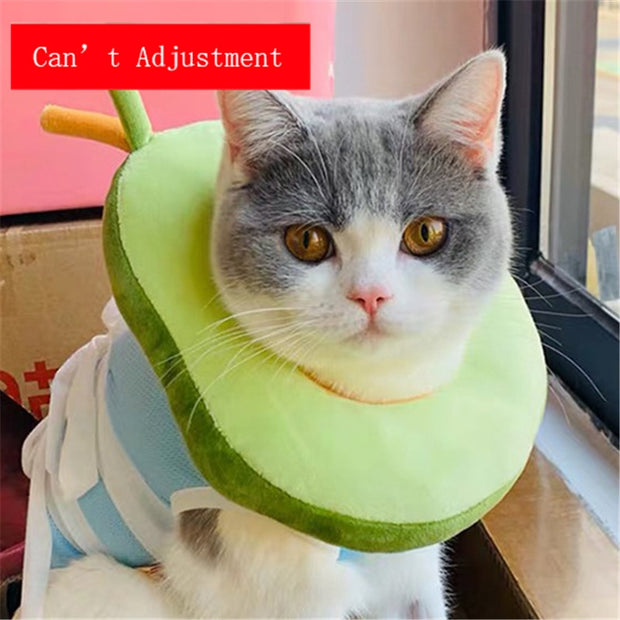 Avocado-Shaped Cotton Pet Collar - The Savvy Pets