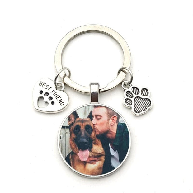 Custom Pet Photo Keychain - The Savvy Pets