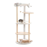 Luxury Cat Tree with Hanging Ball - The Savvy Pets