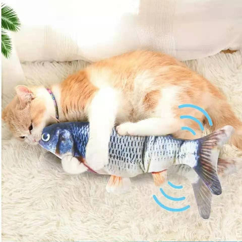 Fish Interactive Electric Cat Toy - The Savvy Pets