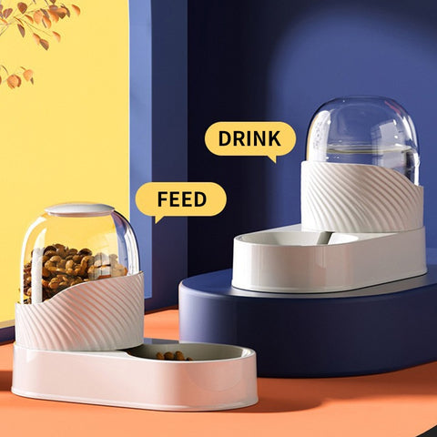 2L Pet Automatic Feeding Bowls - The Savvy Pets