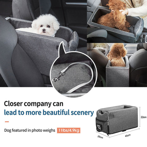 Portable Cat Dog Travel Car Bed