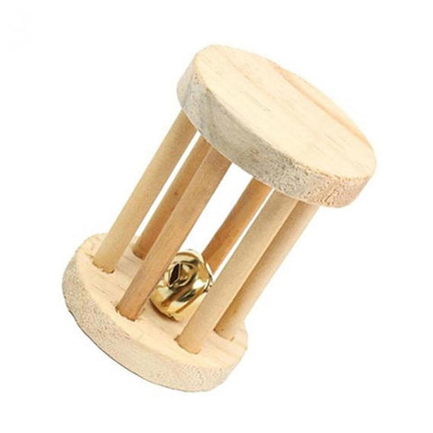 Natural Wooden Rabbits Hamster Toys - The Savvy Pets