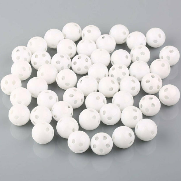 10pcs 24mm Plastic Rattle Bell Balls Dog Toy