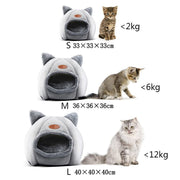 Winter Warm Comfort Cat Bed - The Savvy Pets