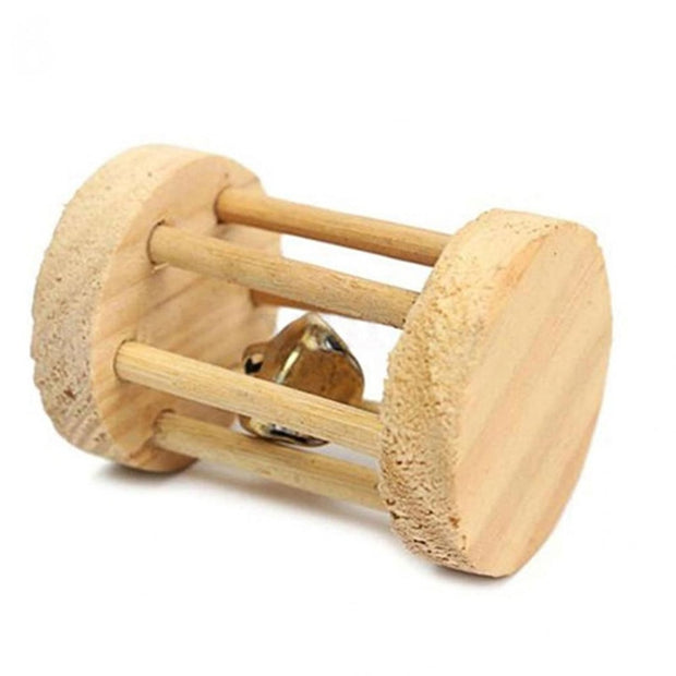 Natural Wooden Rabbits Hamster Toys - The Savvy Pets