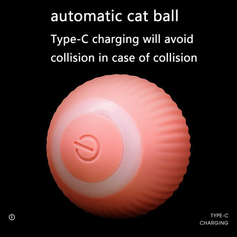 Automatic Rolling Smart Cat Toys - The Savvy Pets