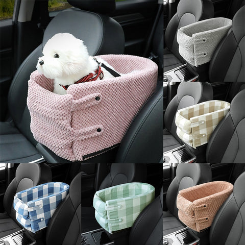 Portable Pet Dog Car Seat Bed