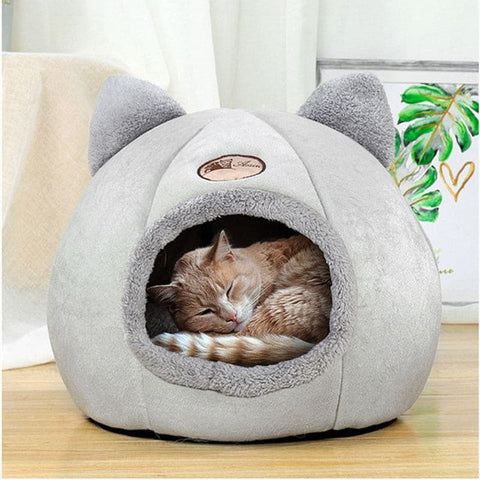 Winter Warm Comfort Cat Bed - The Savvy Pets