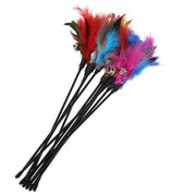 5pcs/lot Feather Wand Cat Toys - The Savvy Pets