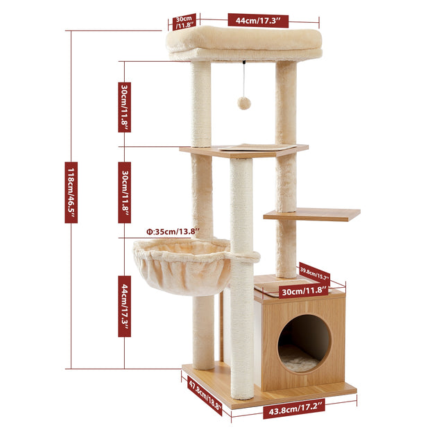 Cat Scratcher Tower Home - The Savvy Pets