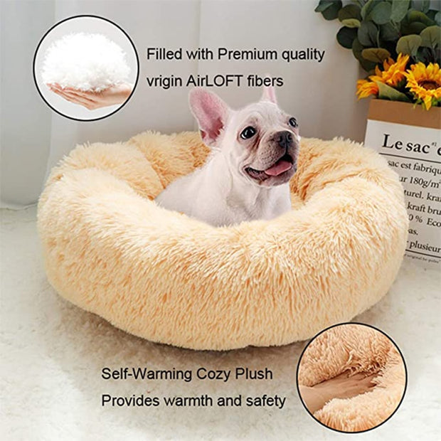 Winter Warm Cat Dog Sleeping Bed - The Savvy Pets