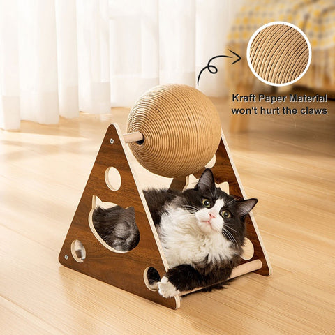 Cat Interactive Rope Ball Toys - The Savvy Pets