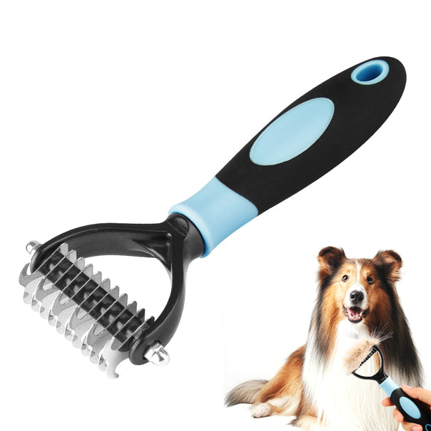 Cats Dogs Fur Grooming Brush - The Savvy Pets