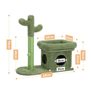 Pet Cat Cute Cactus Tree - The Savvy Pets