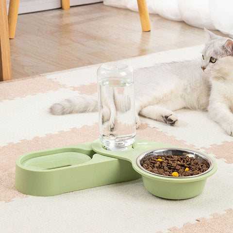 Movable Automatic Water Dispenser and Feeder - The Savvy Pets