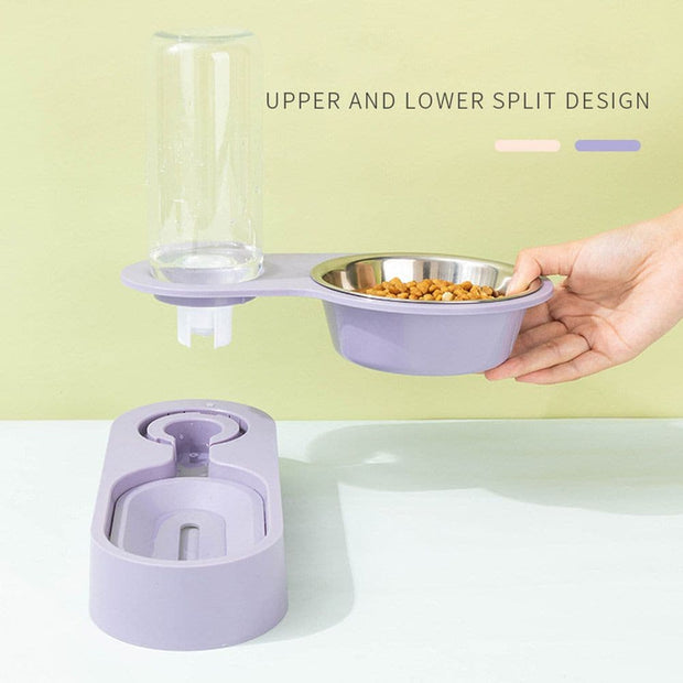 Movable Automatic Water Dispenser and Feeder - The Savvy Pets